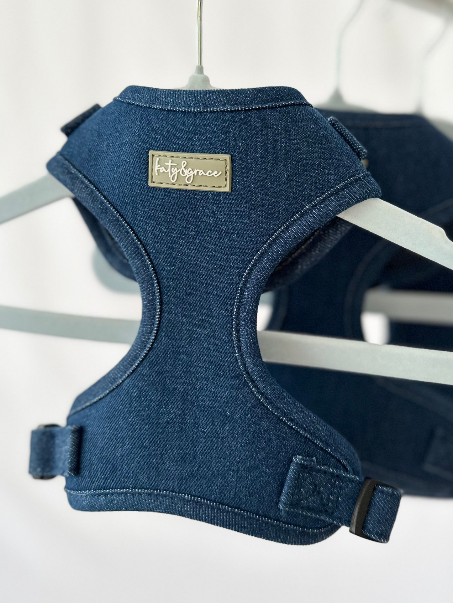 Adjustable Harness - Blue Jeans