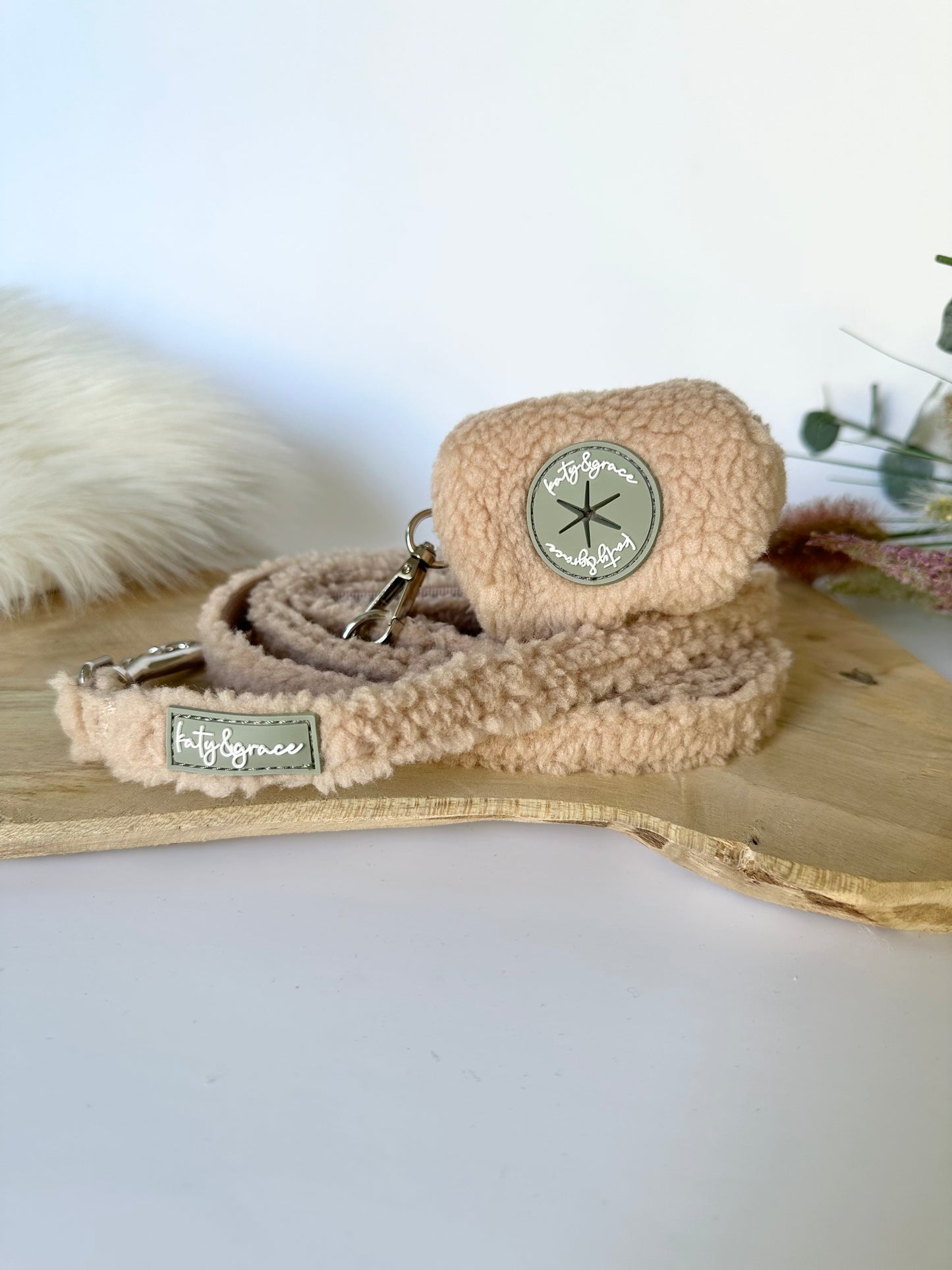 Poop Bag Dispenser - Cozy Teddy