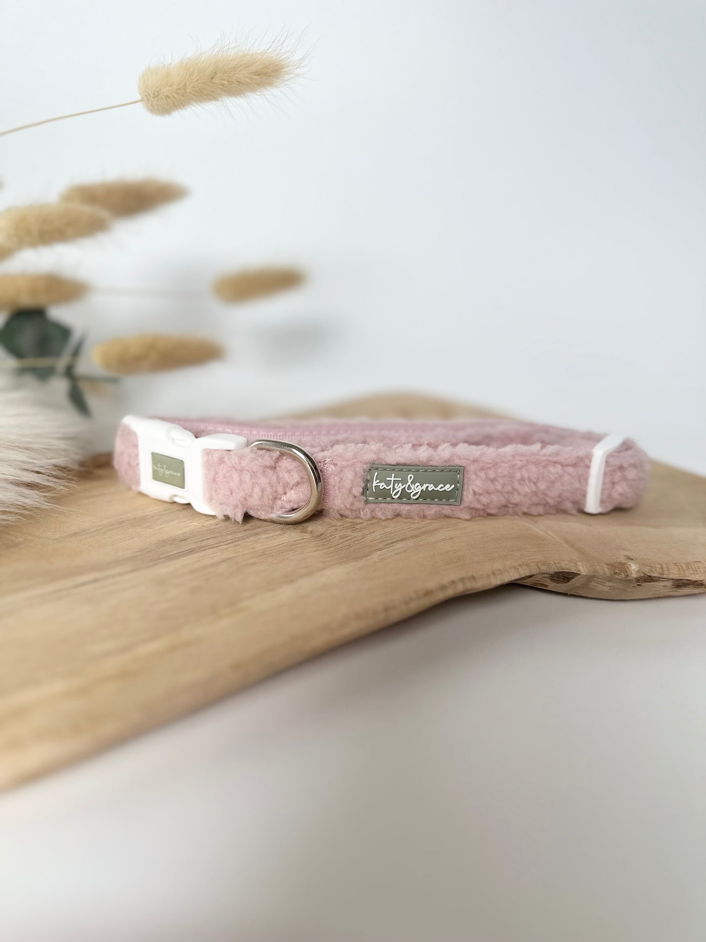 Collar - Cozy Teddy dusty rose