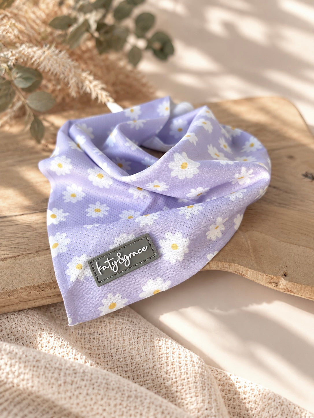 Bandana - Lilac Daisy