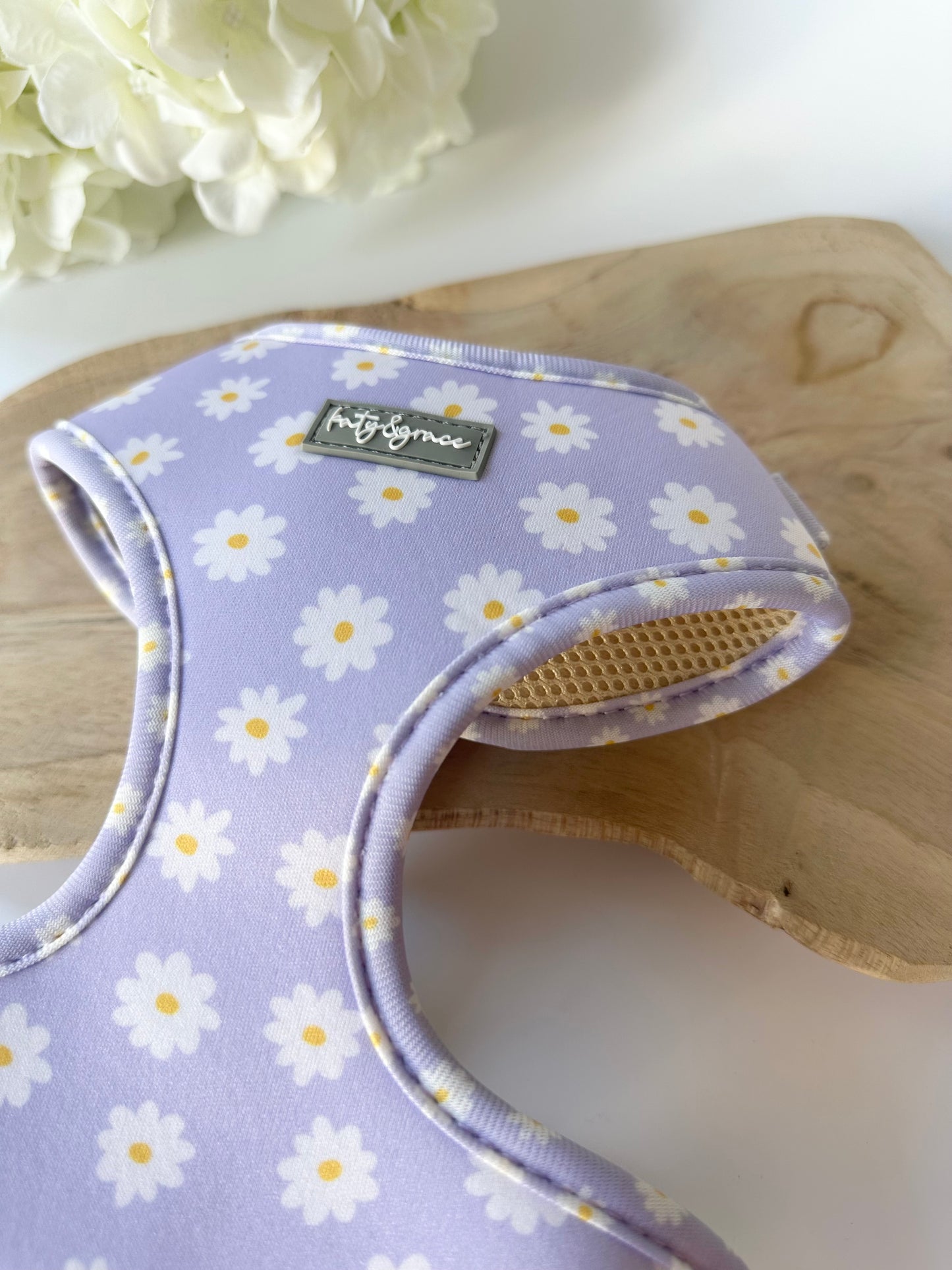 Adjustable Harness - Lilac Daisy