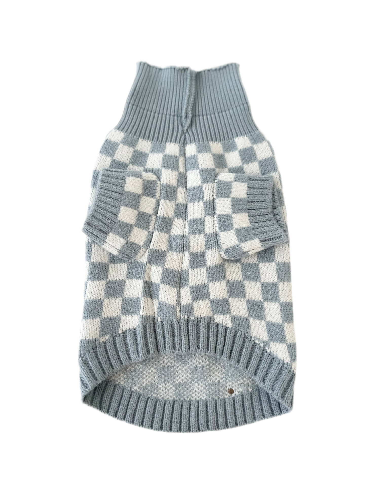 Knit Sweater - Cuddle Check blue