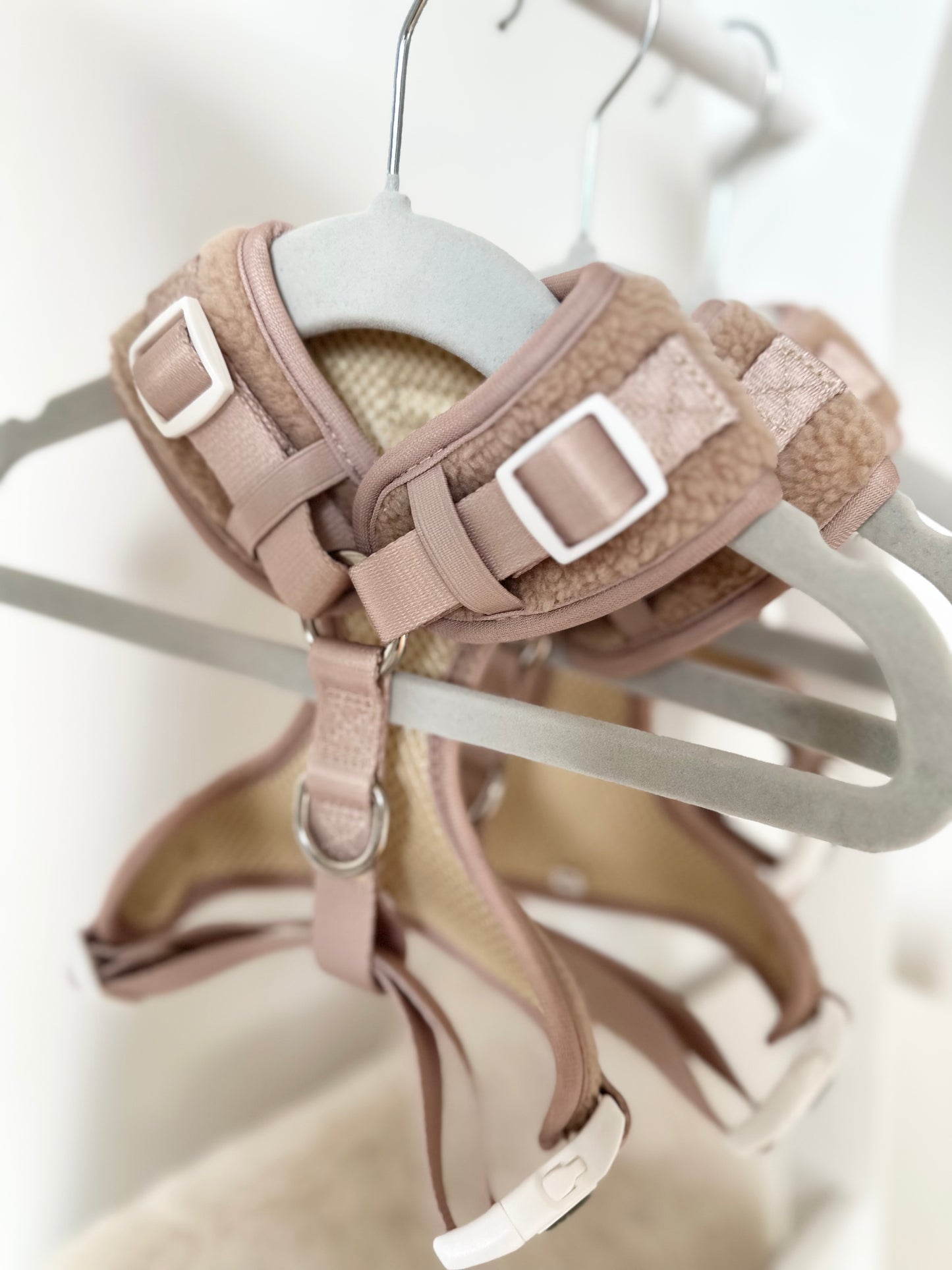 Adjustable Harness - Cozy Teddy warm sand
