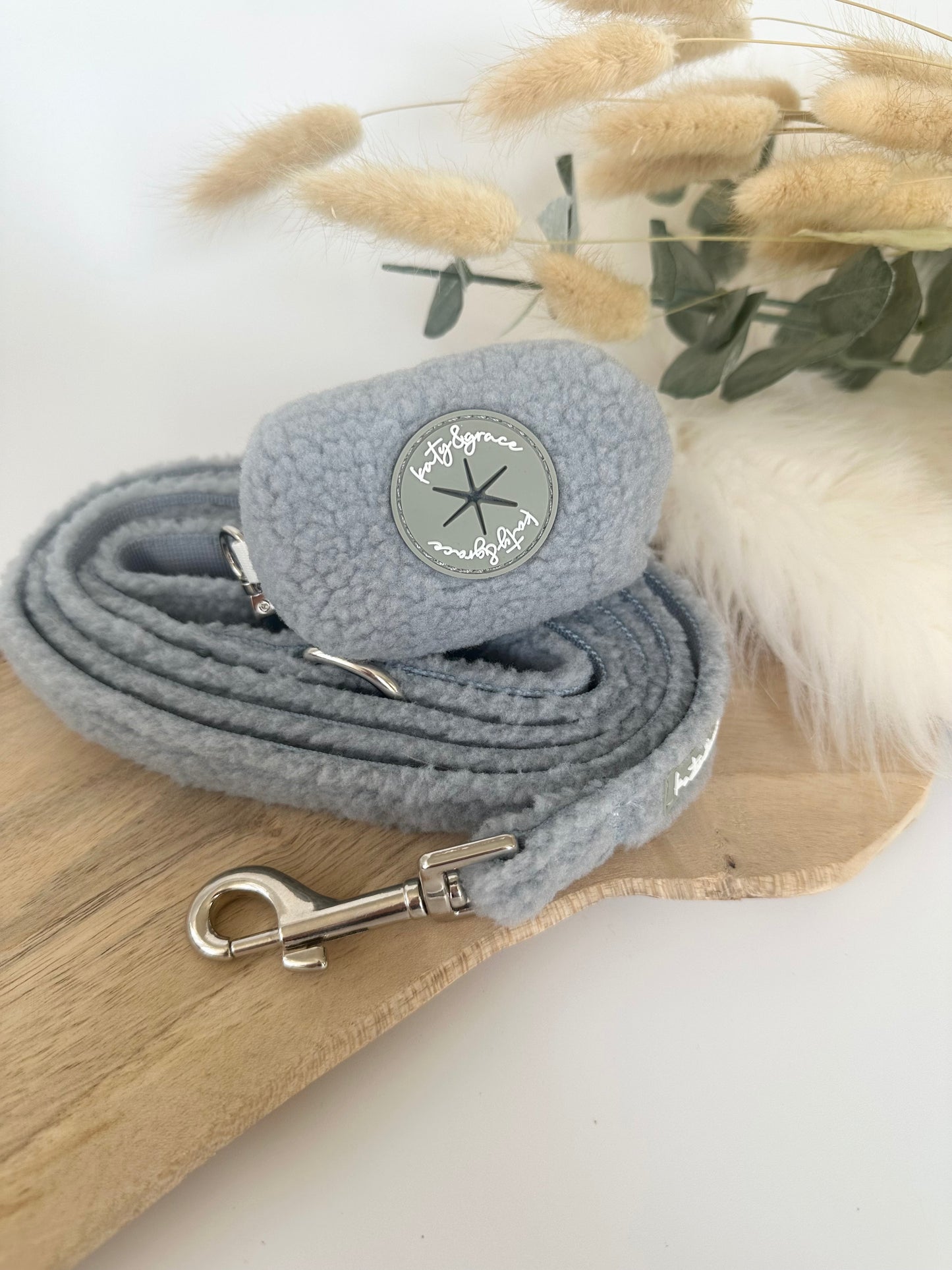 Pop Bag Dispenser - Cozy Teddy frosty blue