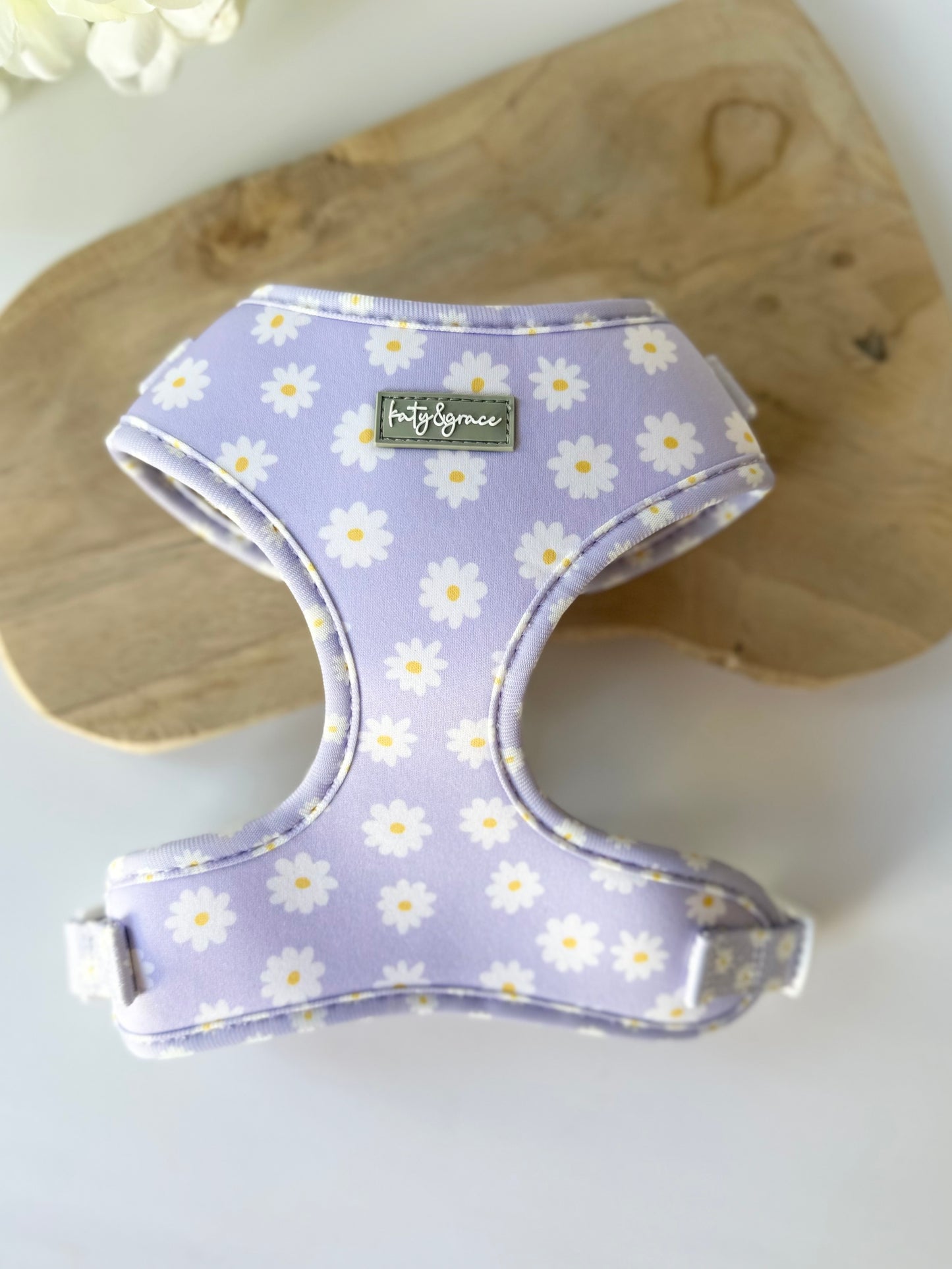 Adjustable Harness - Lilac Daisy