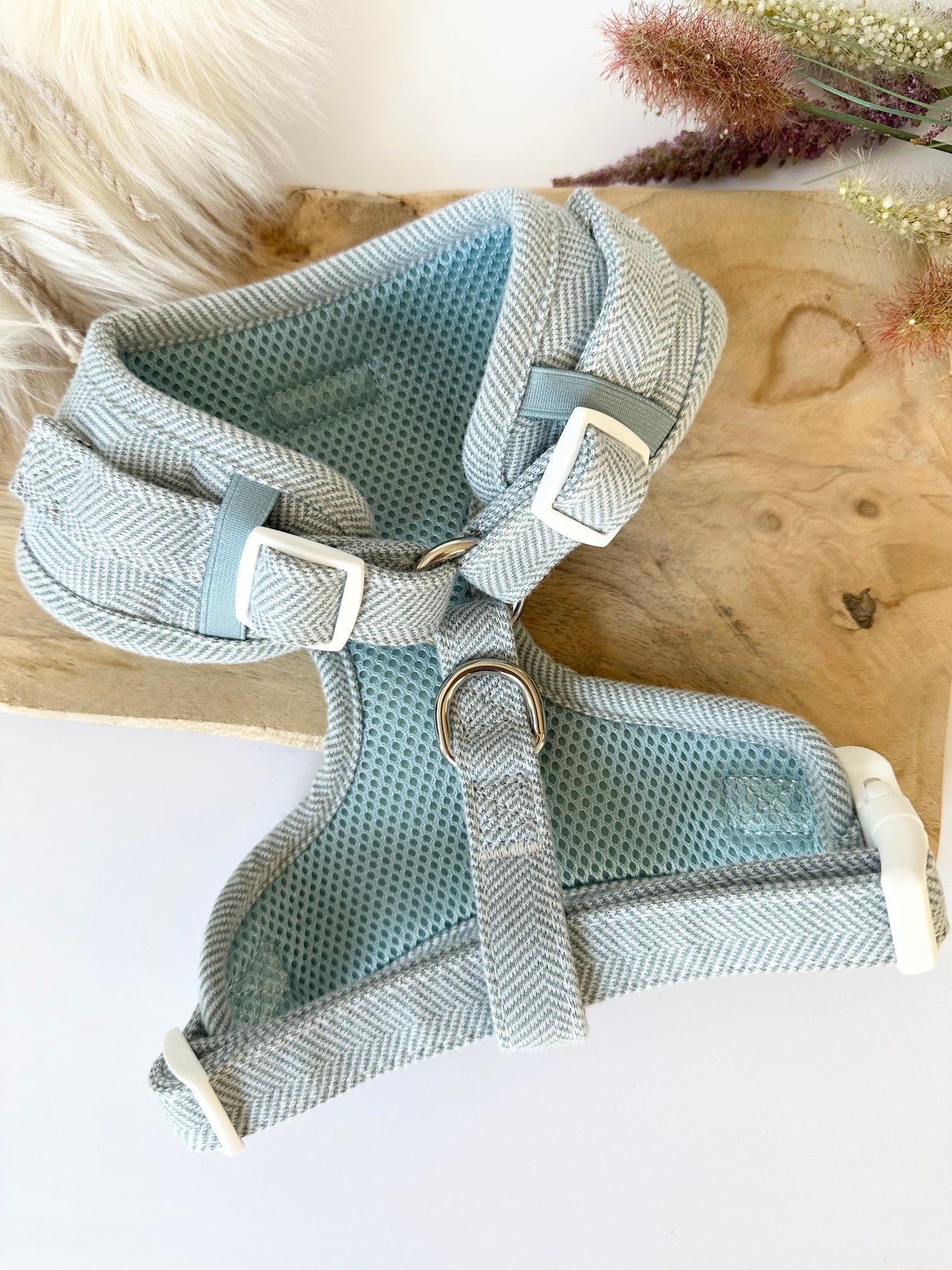 Adjustable Harness - Neat Tweed