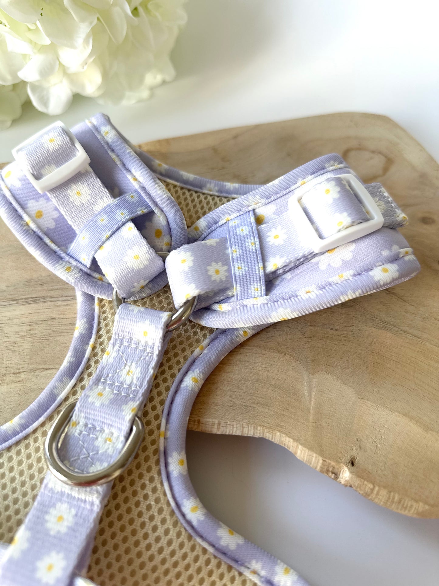 Adjustable Harness - Lilac Daisy