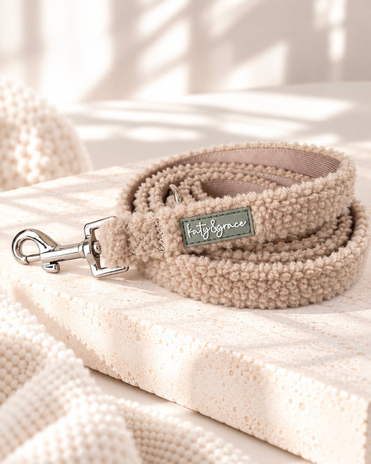 Leash - Cozy Teddy warm sand