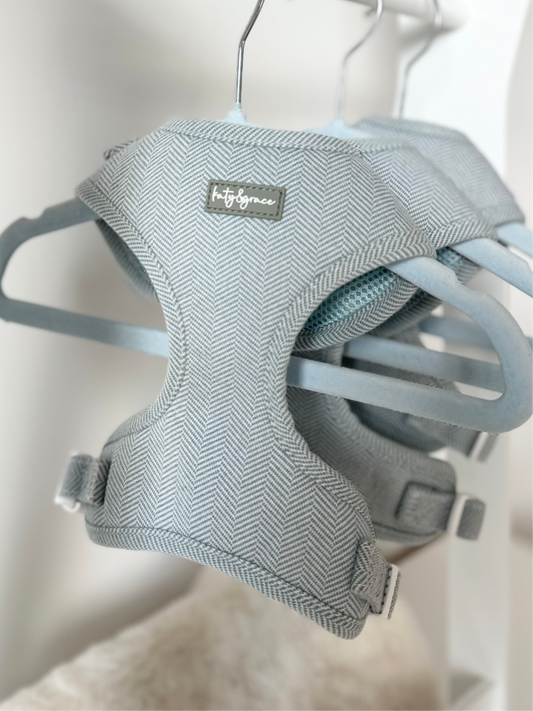 Adjustable Harness - Neat Tweed