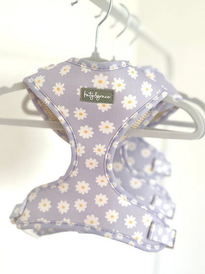Adjustable Harness - Lilac Daisy