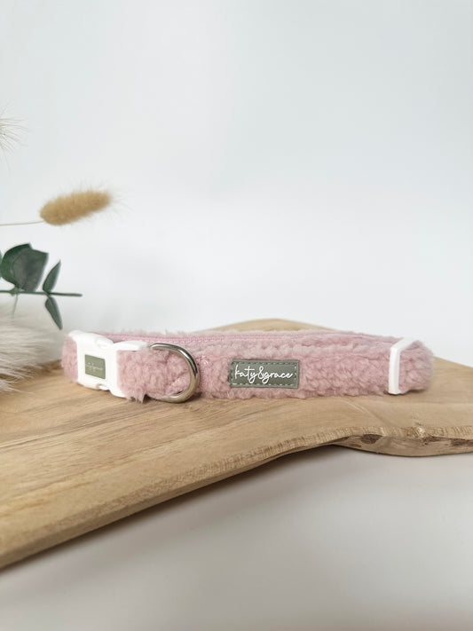 Collar - Cozy Teddy dusty rose