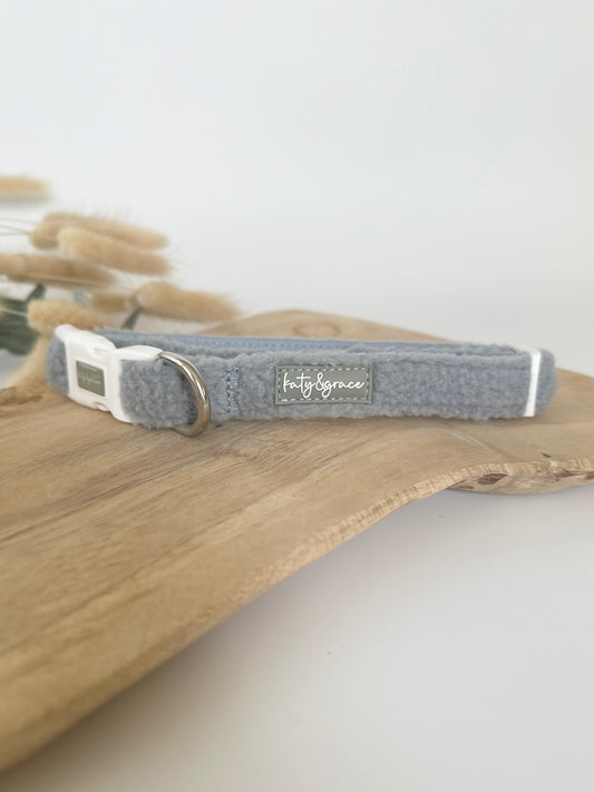 Collar - Cozy Teddy frosty blue