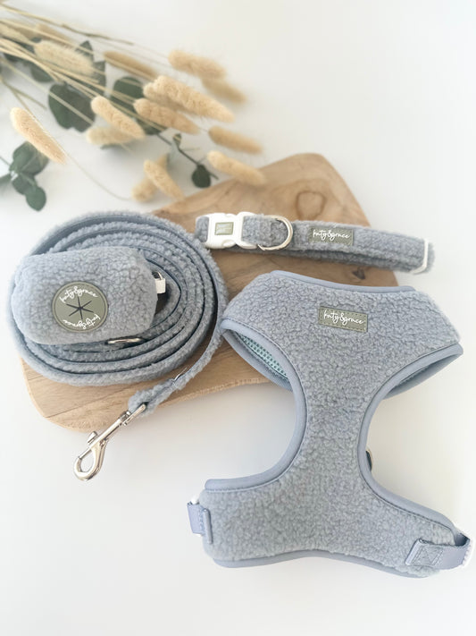 Set Cozy Teddy frosty blue