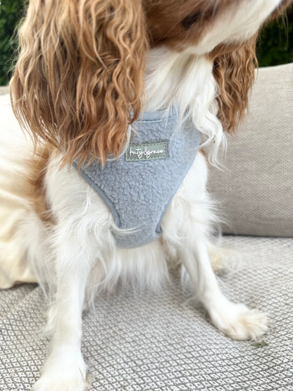 Adjustable Harness - Cozy Teddy frosty blue