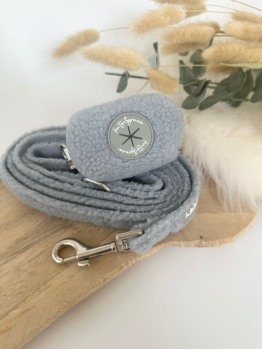 Pop Bag Dispenser - Cozy Teddy frosty blue
