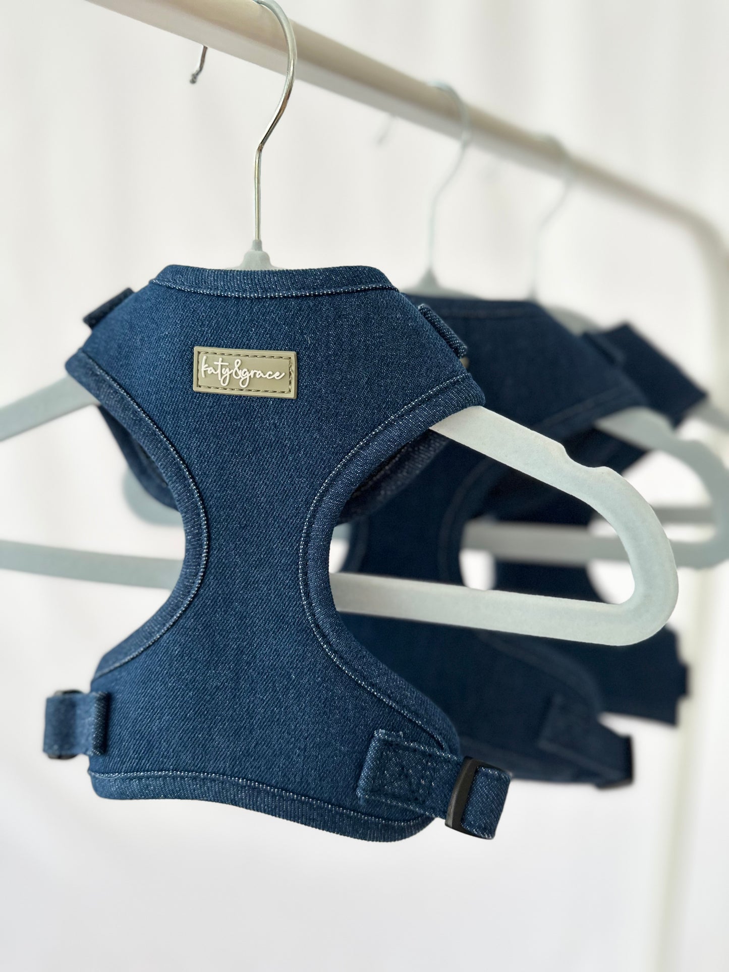 Adjustable Harness - Blue Jeans