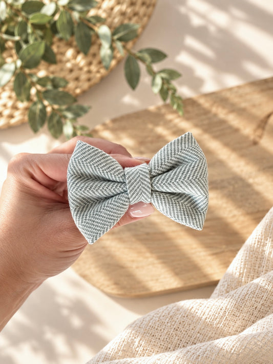 Schleife – Eleganter Tweed
