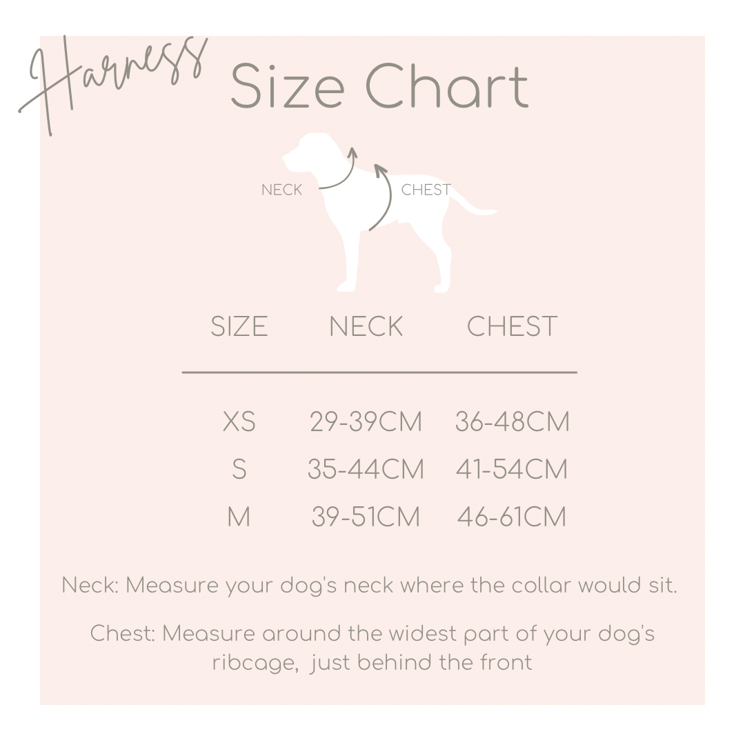 Adjustable Harness - Lilac Daisy